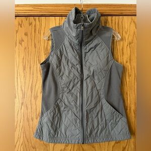 Stylish Women's Gray Quilted Vest